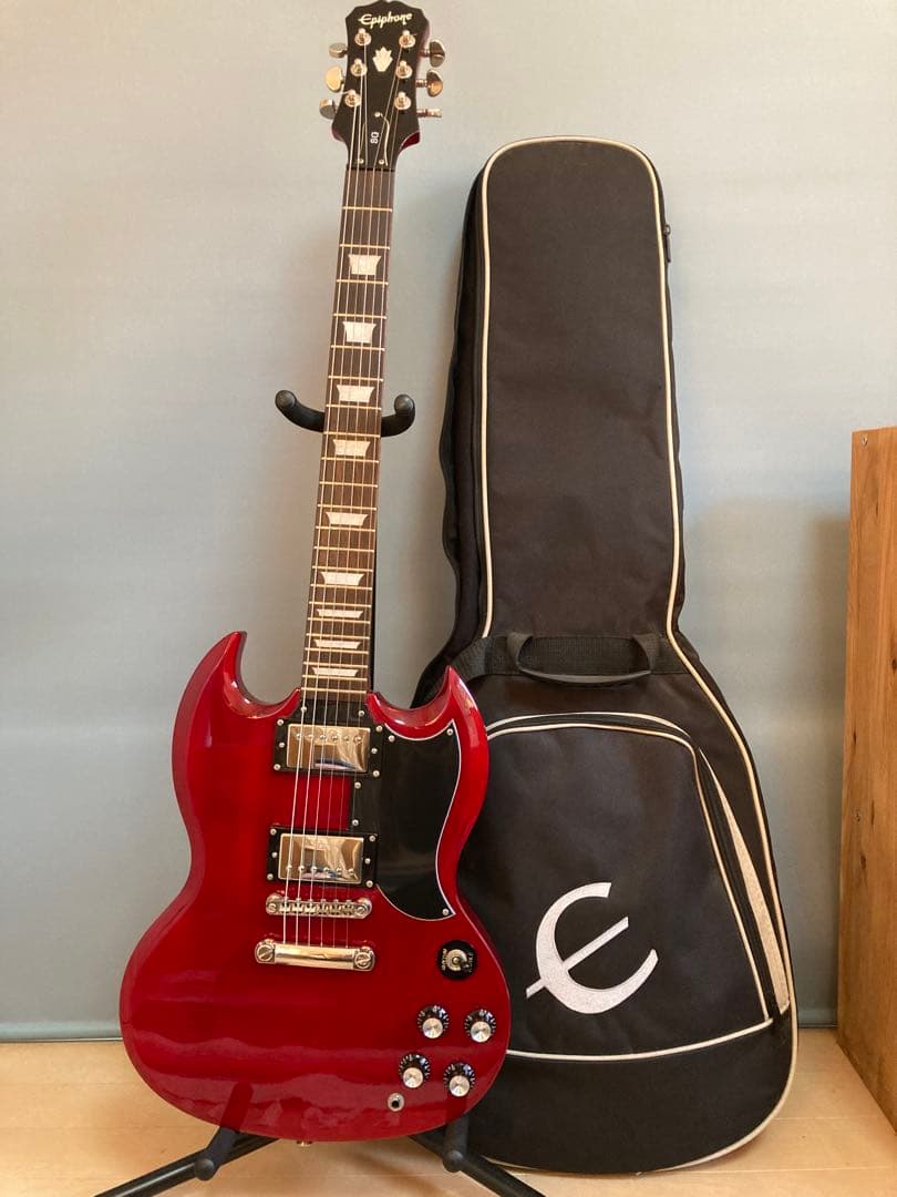 Epiphone エピフォン G-400 SG エレキギター　調整済み