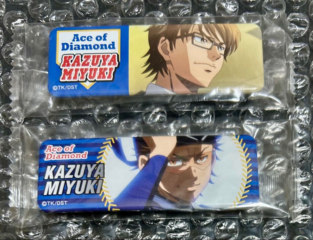 ダイヤのA 御幸一也　ロングカンバッジコレクション　缶バッジ　セット