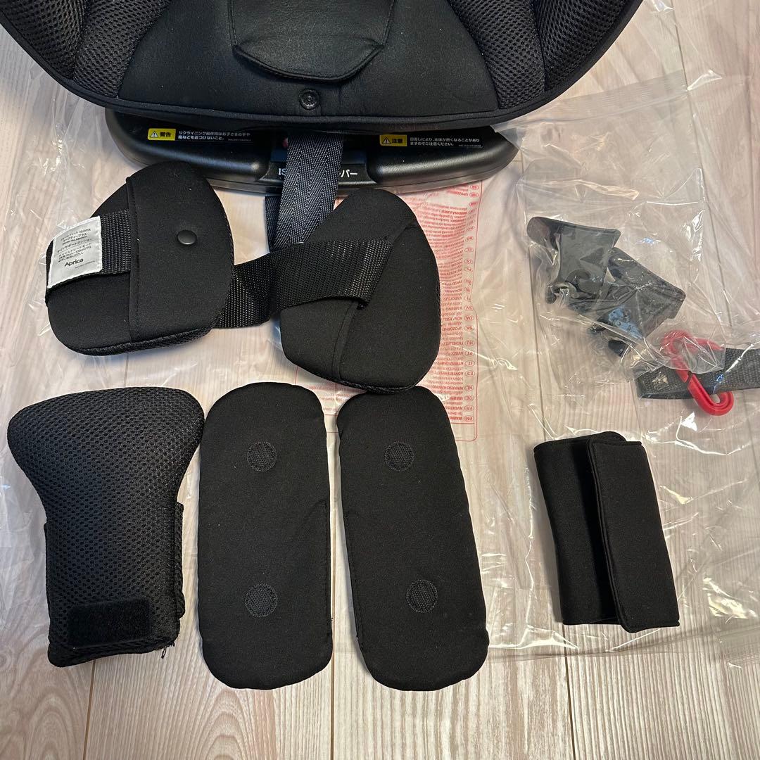 ★美品 Aprica フォームフィット ISOFIX セーフティープラス 黒★