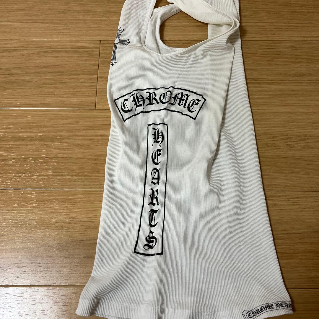 クロムハーツ　タンクトップ 白