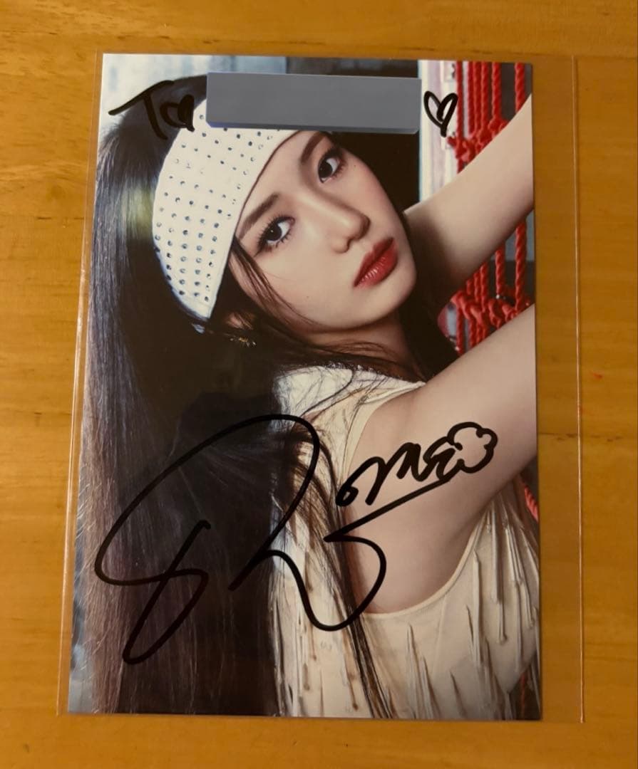 BABYMONSTER ローラ オフライン サイン会 直筆サイン