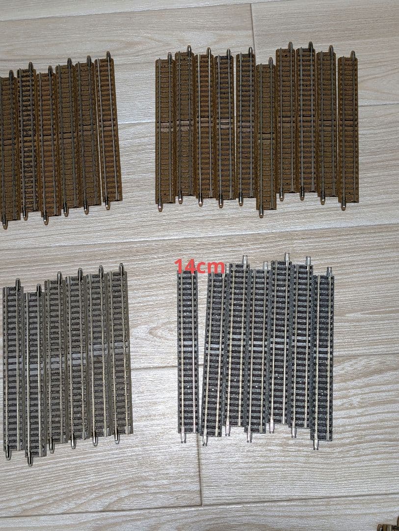 鉄道模型レール113本 13種類 Nゲージ