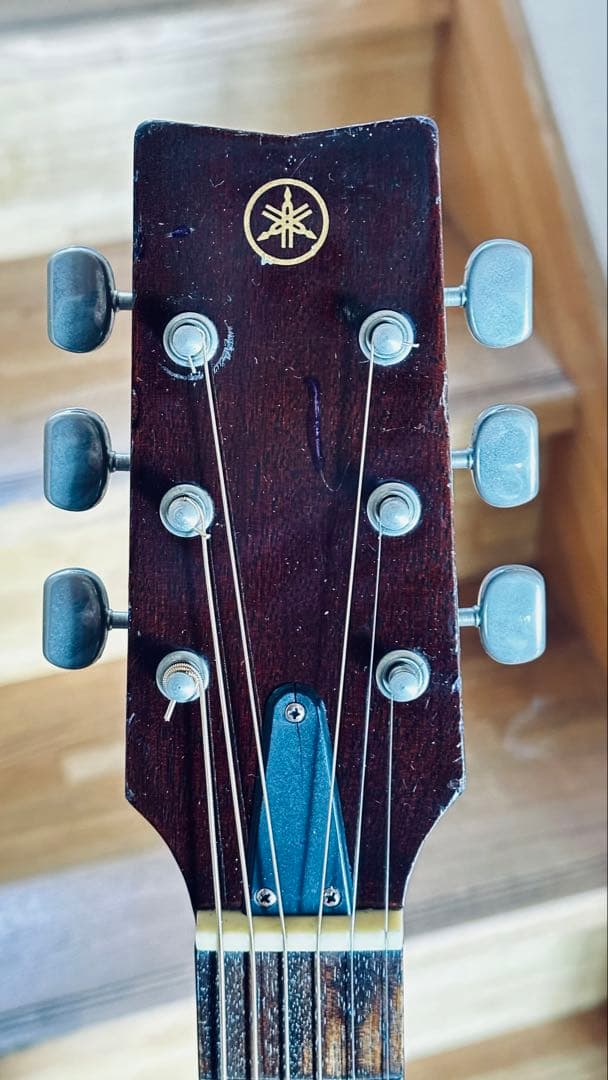 ◾️1975年製造 ヤマハFG-120F 黒ラベル 50年程前のアコースティック◾️