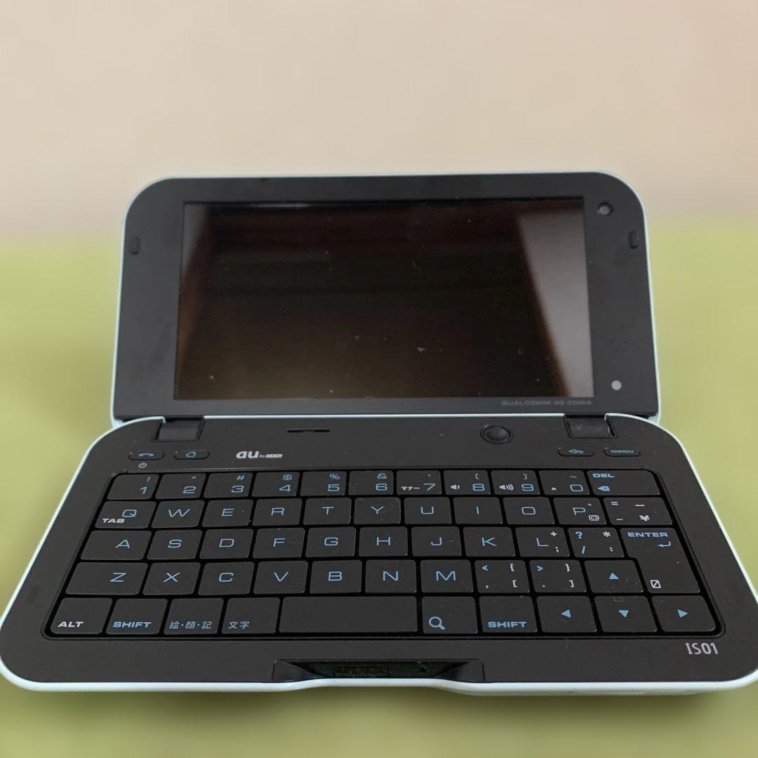 【au IS01 ブルー】au SHI01 スマートフォン コレクション