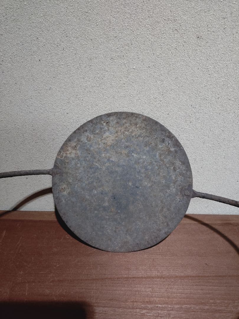 鉄製 吊るし灯火器 花器 花入れ 古道具 古民具 行燈 行火 灯明