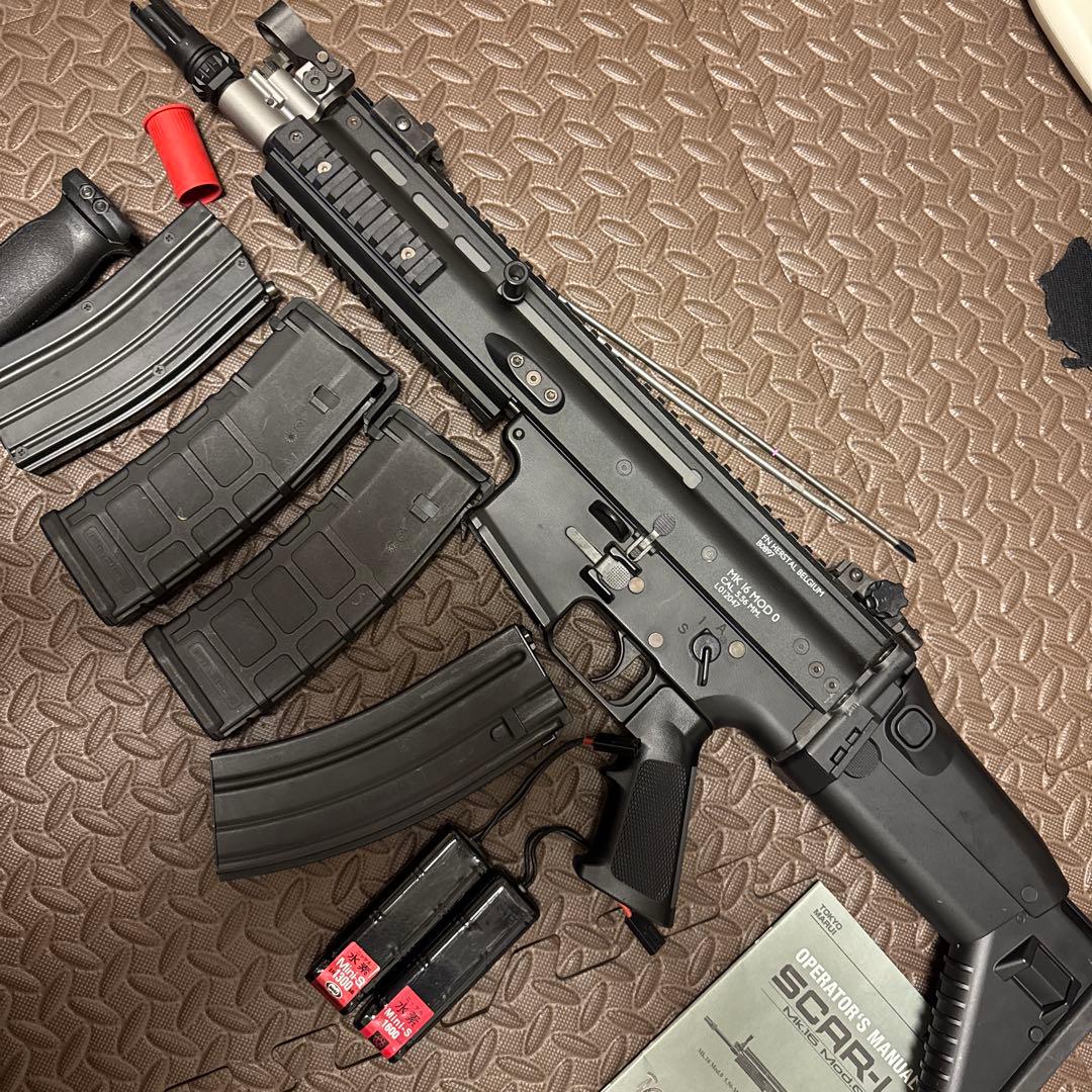 マルイ　次世代電動ガン　scar-l おまけ多数