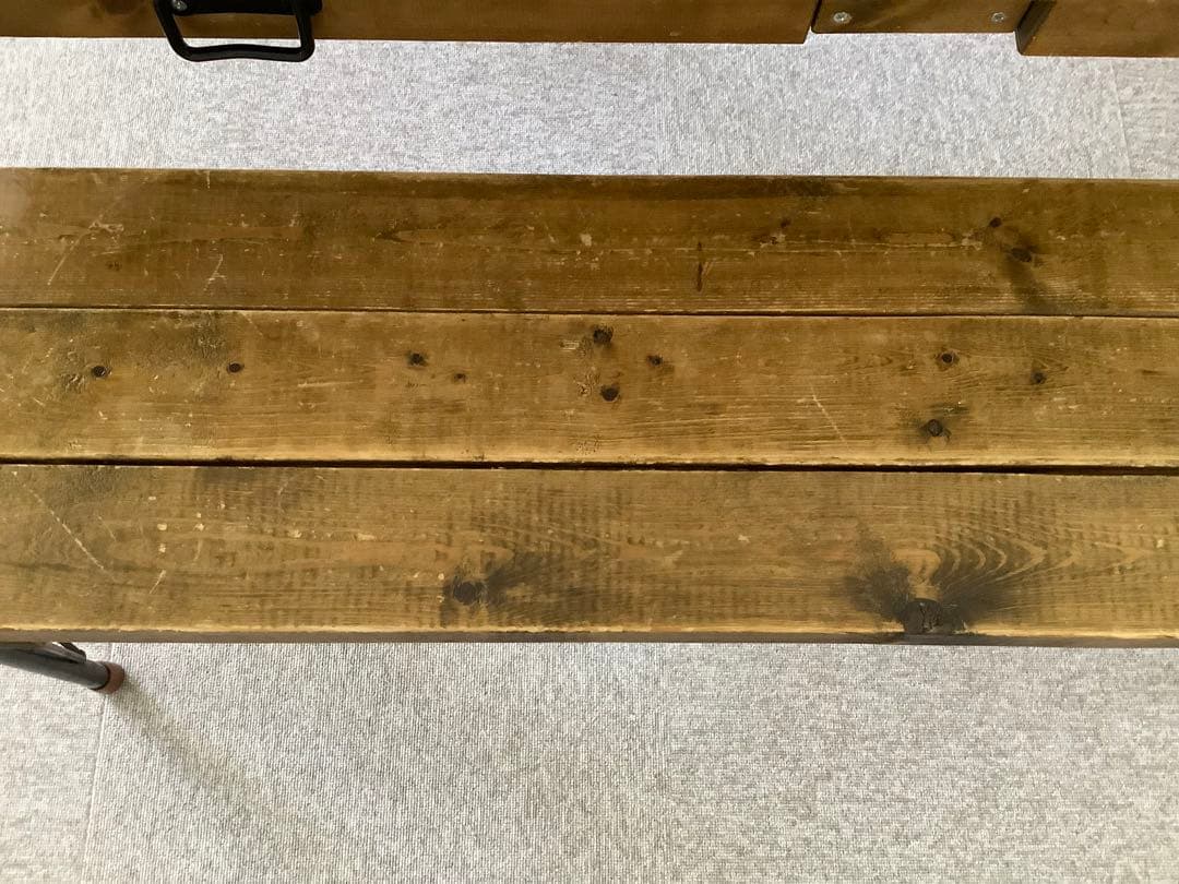 【sakurasora519さん専用】アイアン ダイニングテーブル 椅子2セット