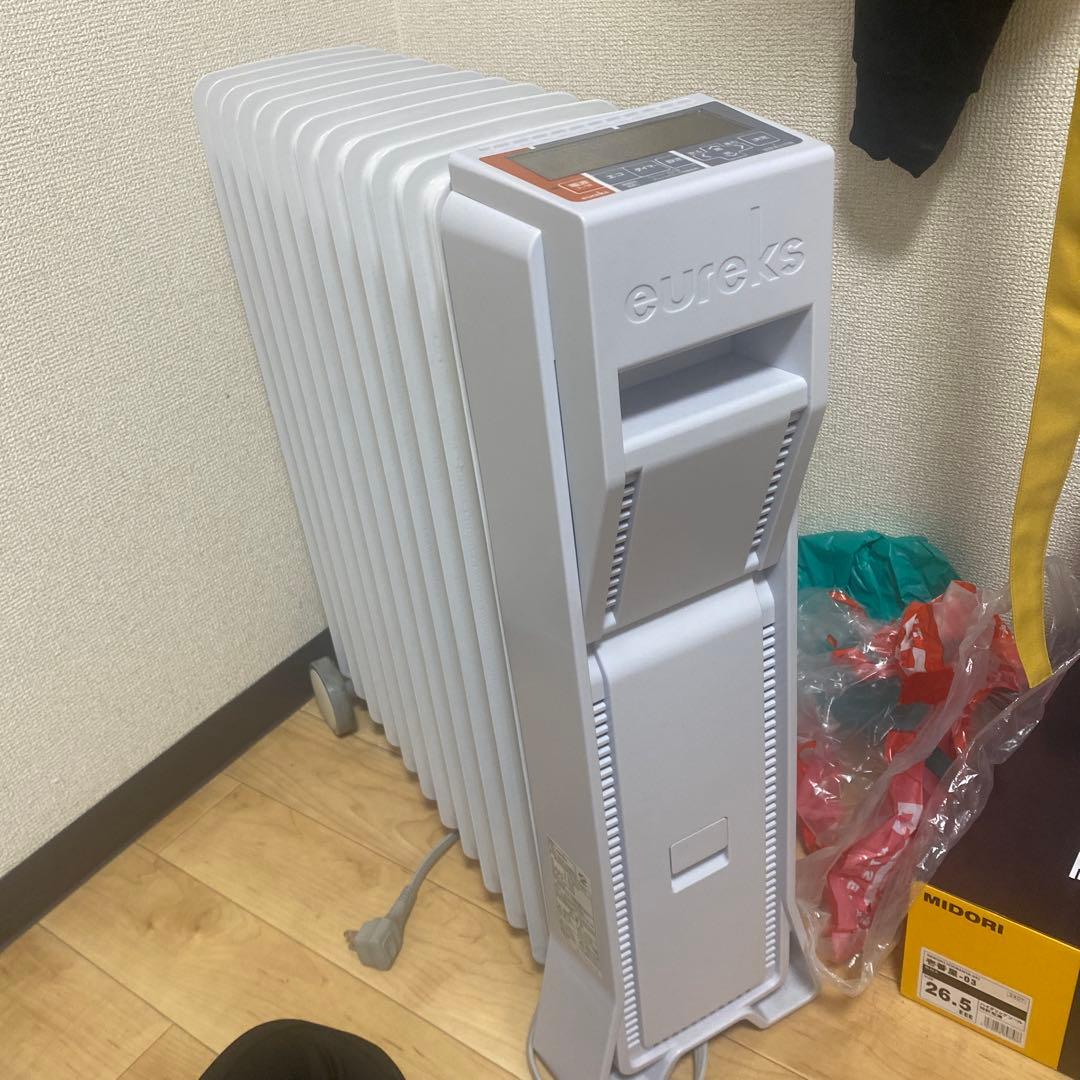 eureks LFX12EH(W) オイルヒーター 1500W