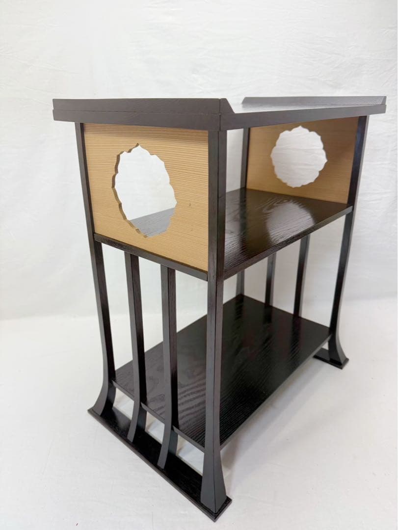 ほぼ未使用 茶道具 醒心庵 醒心好 八柱棚 煎茶道具 茶の湯道具 飾棚 茶棚共箱