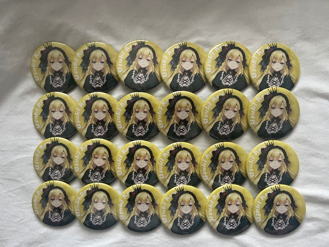 卯月コウ エイプリルフール 缶バッジ 24個