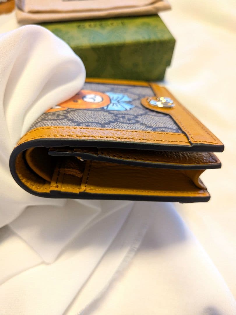 ✨️GUCCIカイコラボ✨️テディベア折り財布