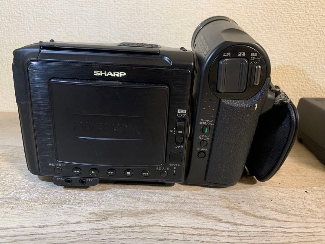 SHARP VL-HL100 VIEWCAM ビデオカメラ Hi8 フル装備