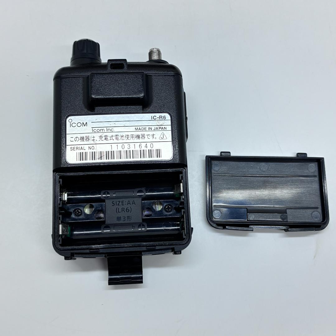 ICOM IC-R6 エアーバンドスペシャル ブラック