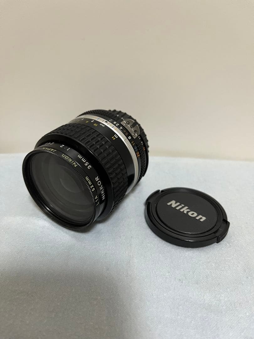 Nikon ニッコール　35/2 マニュアルレンズ