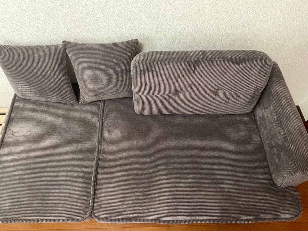 美品 コーデュロイ　カウチソファ