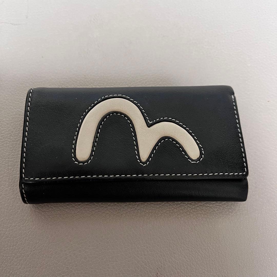 レア【美品】エヴィス キーケース ブラック