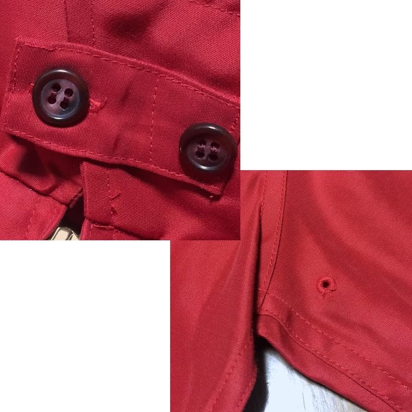 極美品 McGREGOR 日本製 ドリズラージャケット スイングトップ 赤 M