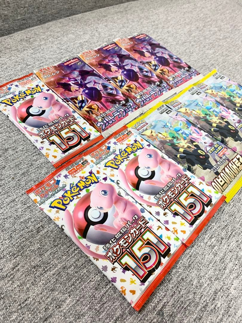 151ウルトラフォースイーブイ《ポケカ未開封パック》Pokemon