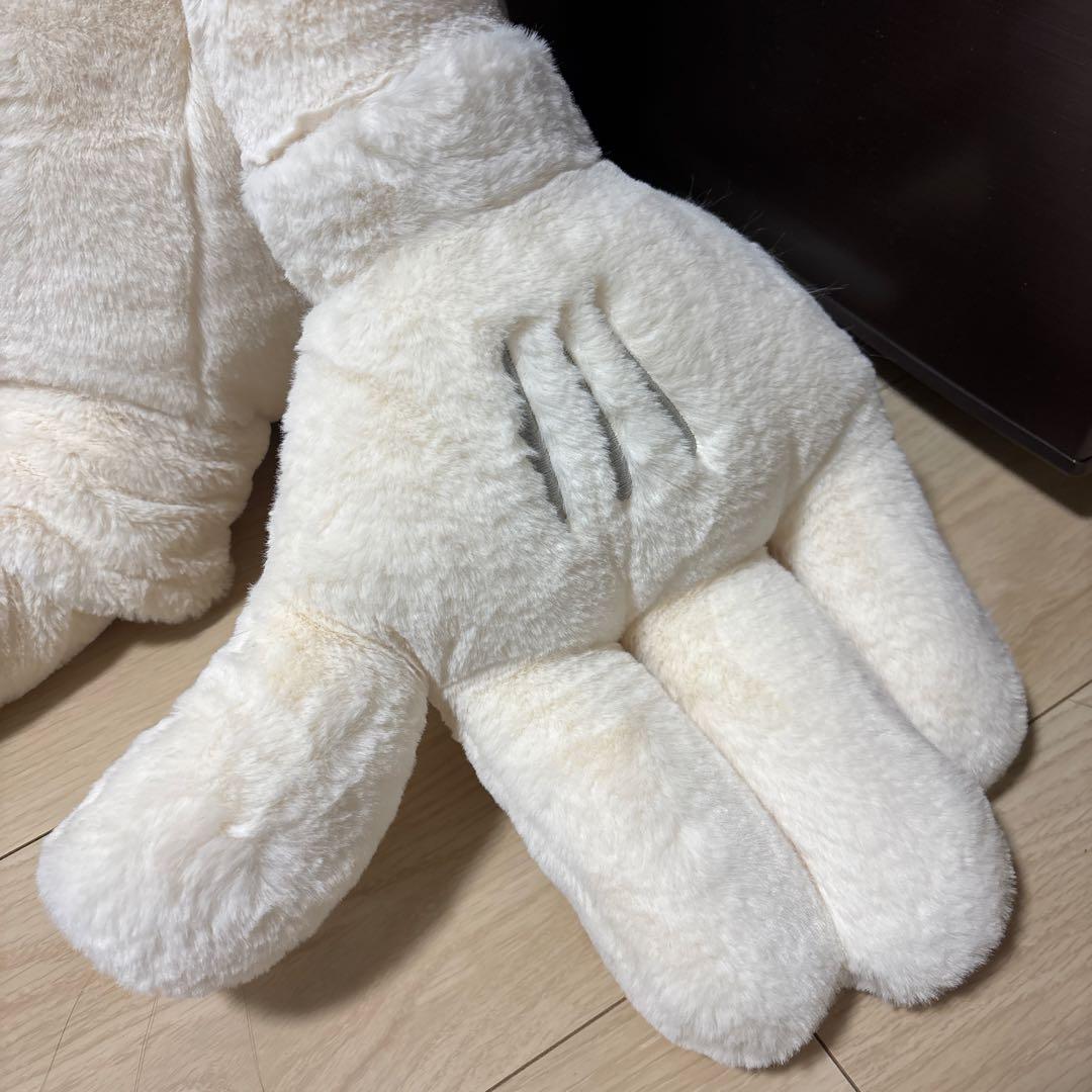 ホワイト ミッキーマウス ぬいぐるみ