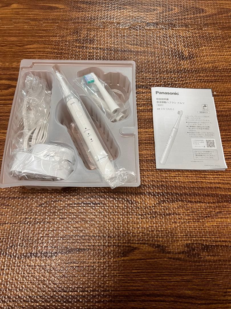 パナソニック 電動歯ブラシ ドルツ スリム エントリーモデル EW-DM63-W