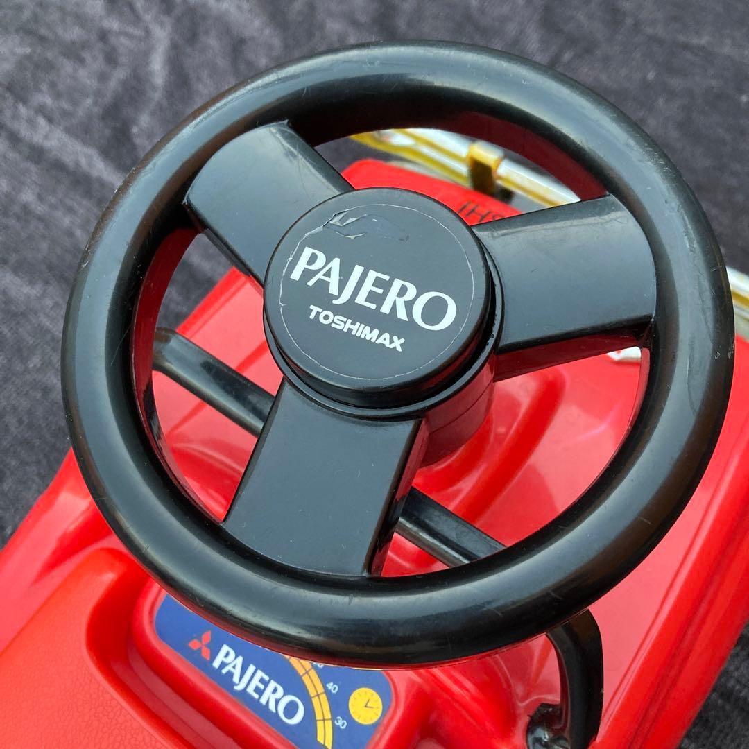 三菱 パジェロ 足蹴り 自動車 レトロ