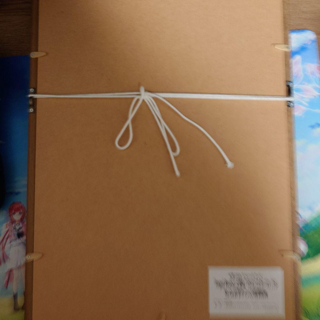 Angel Beats! Na-Ga サイン入りポスター 複製原画