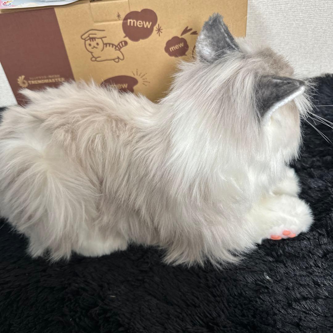 トレンドマスター なでなでねこちゃんEX ヒマラヤン 箱付き かわいい ペット