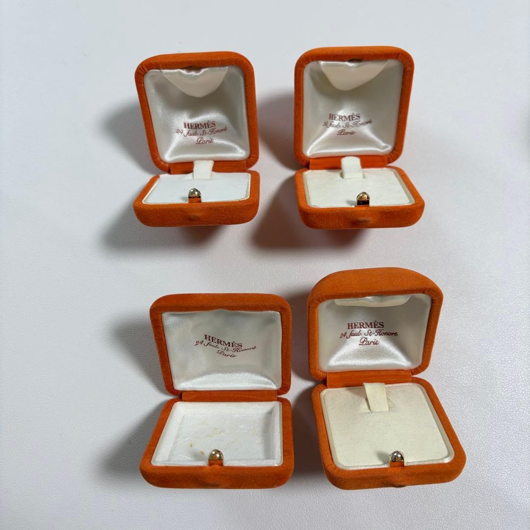エルメス　リングケース　アクセサリー入れ　空箱　7個セット
