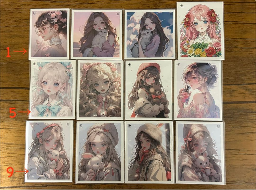 人物ステッカー　にゃあちゃんの文具屋さん　①