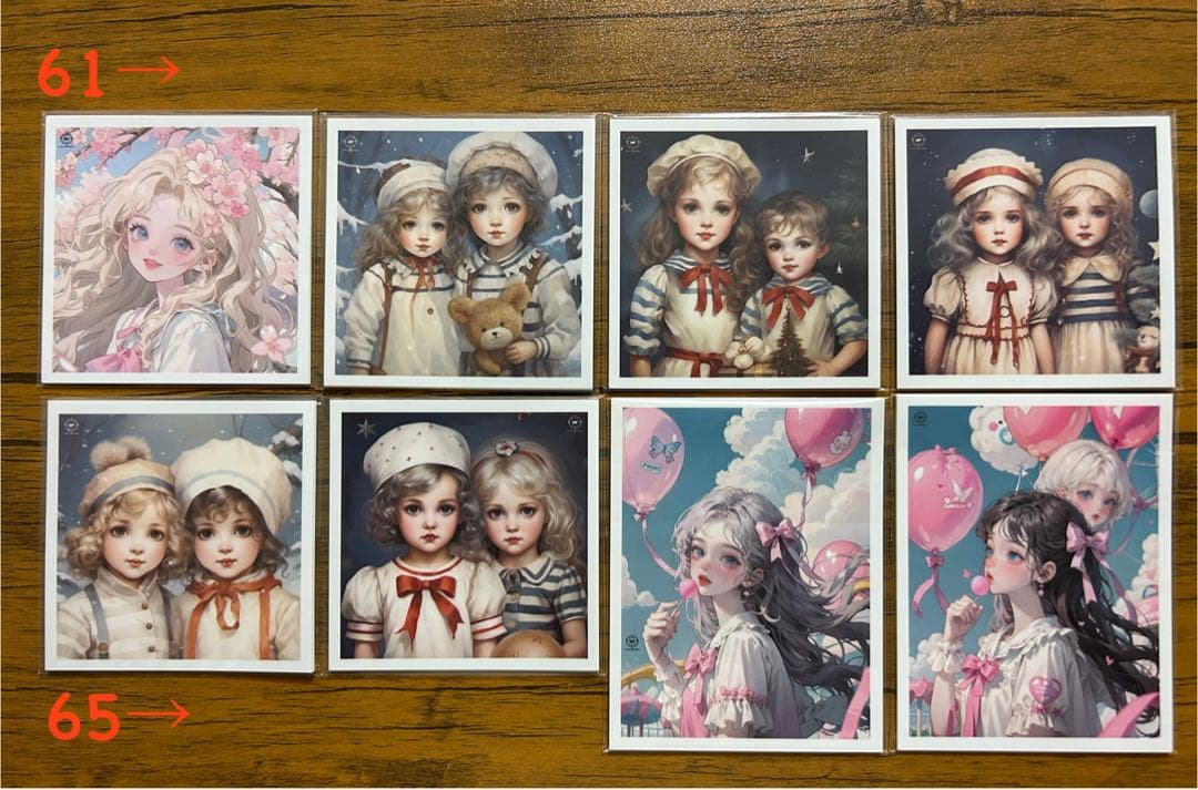 人物ステッカー　にゃあちゃんの文具屋さん　①