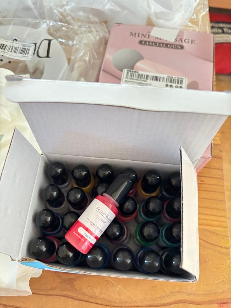 ジェスモナイト AC100 シリコンモールド　着色剤セット