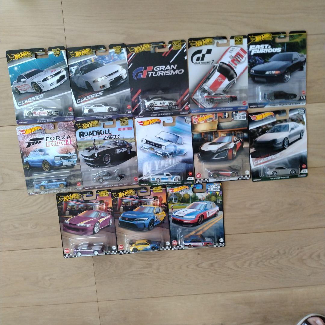 ホットウィール　日本車　まとめ売り　セット
