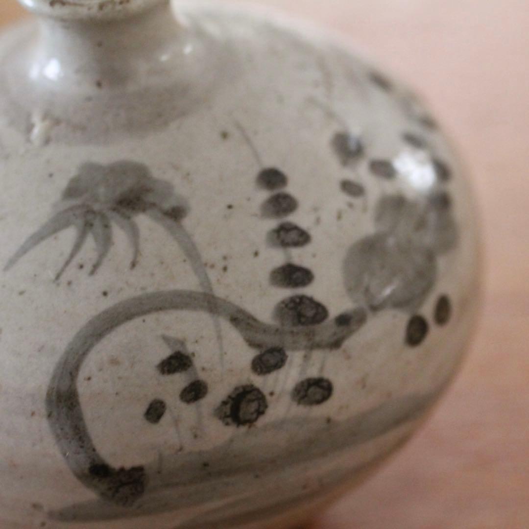 伊万里の油壺　骨董　古道具