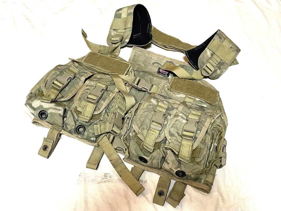 実物【SOE/BDS】パトロールベスト(MOLLE仕様)マルチカム迷彩MC