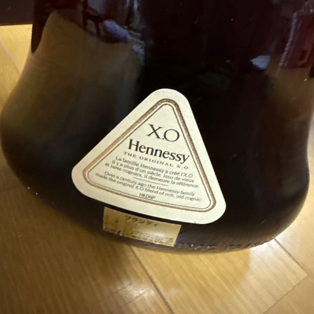 ヘネシー X.O. コニャック　ブランデー　古酒　未開封