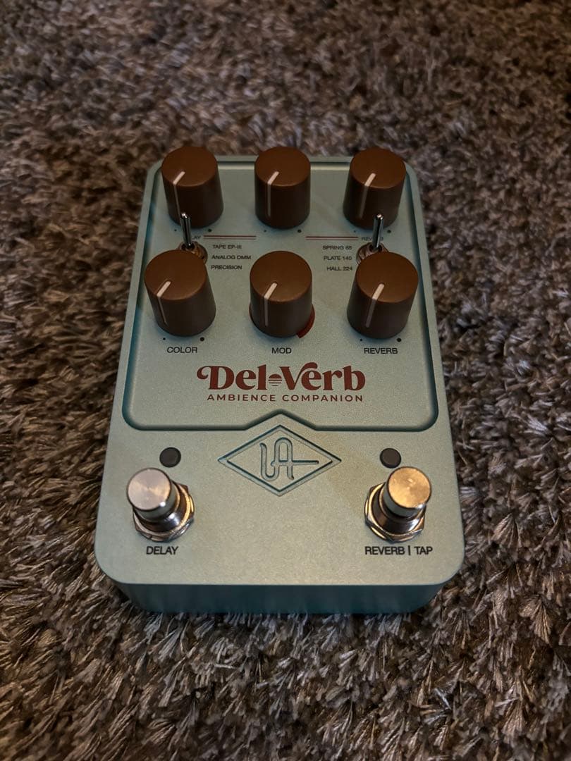 UAFX Del-Verb ディレイ・リバーブ 2 in 1 エフェクター