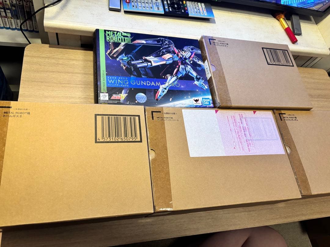 L ROBOT魂＜SIDE MS＞ ウイングガンダムゼロ、エピオン他3機