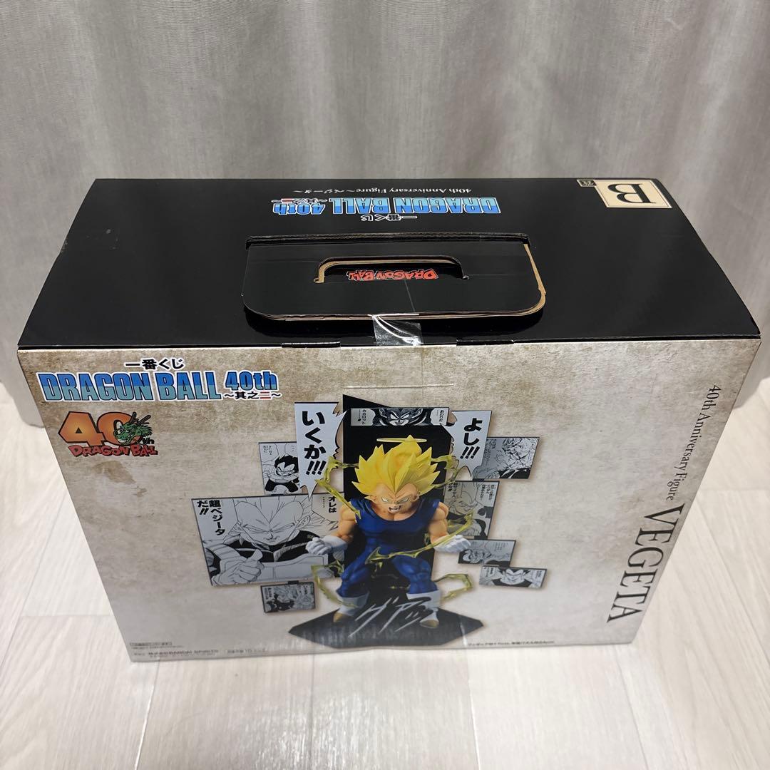 一番くじ ドラゴンボール40th其之二フィギュア4個、其之一C賞ビジュアルボード