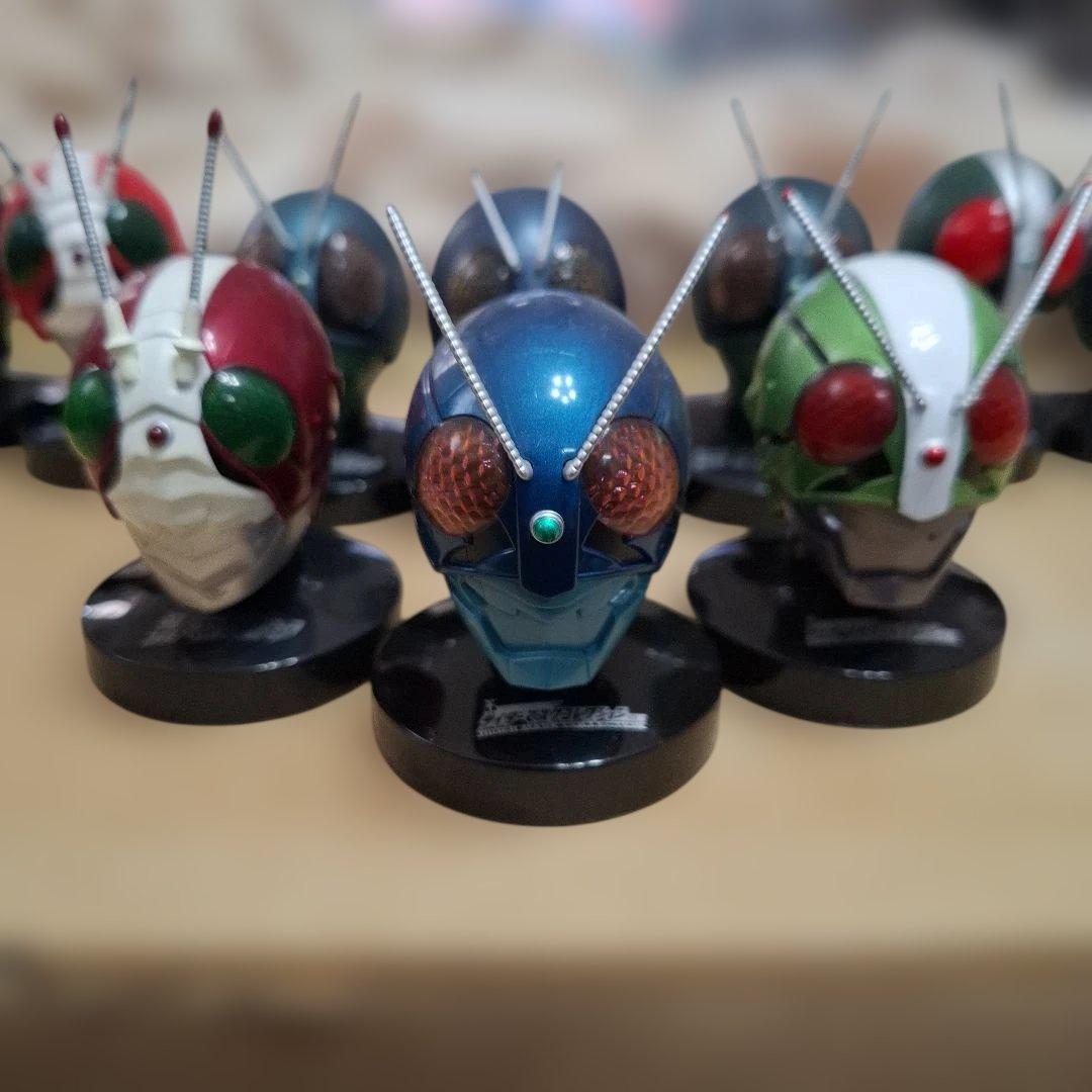 仮面ライダー マスクコレクションフィギュア 10体セット