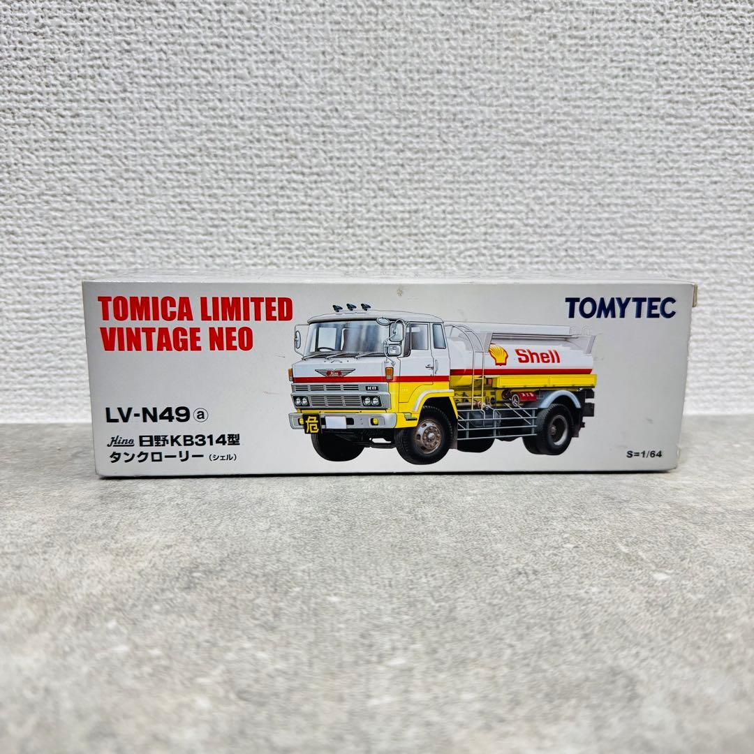 トミカリミテッドビンテージネオ LV-N49 日野タンクローリー シェル