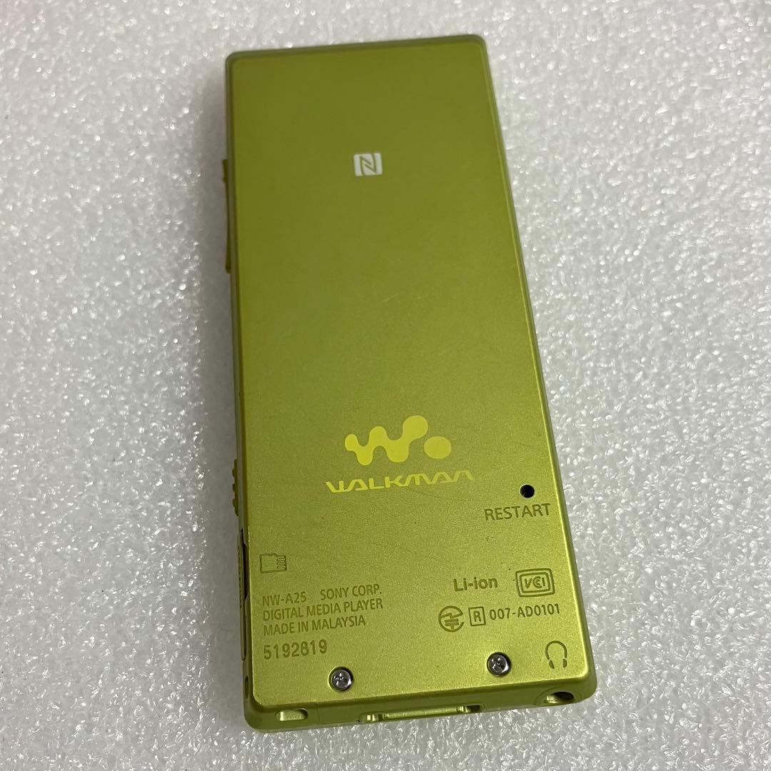 【ディスプレイ　バッテリ良好】　ソニー　ウォークマン　NW-A25 16GB ラ