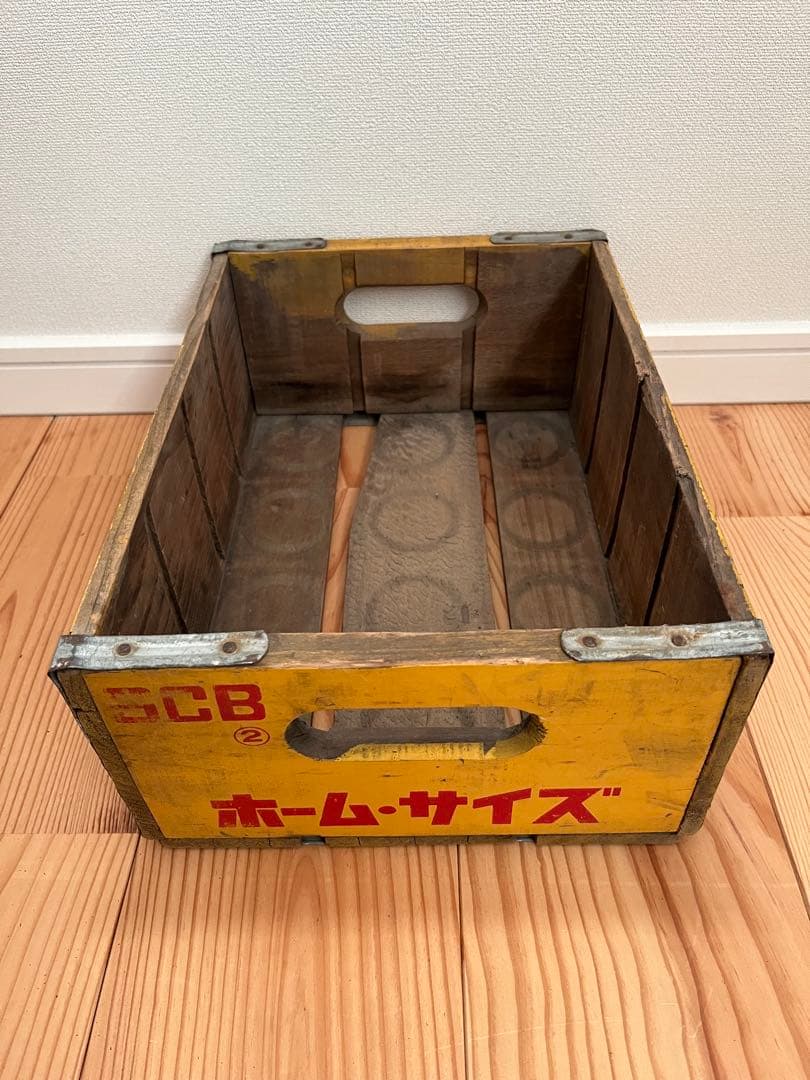 Coca-Cola ヴィンテージ木製ボックス2個セット