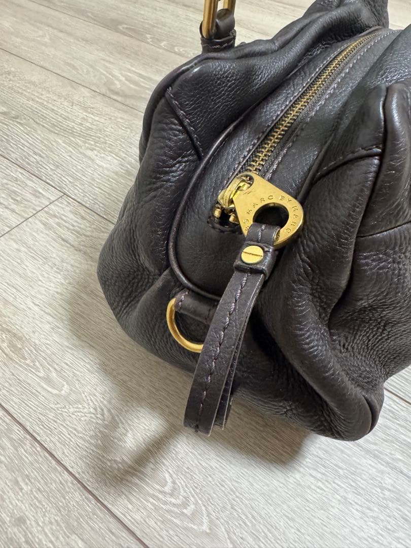 MARC JACOBS ブラウン　ハンドバッグ