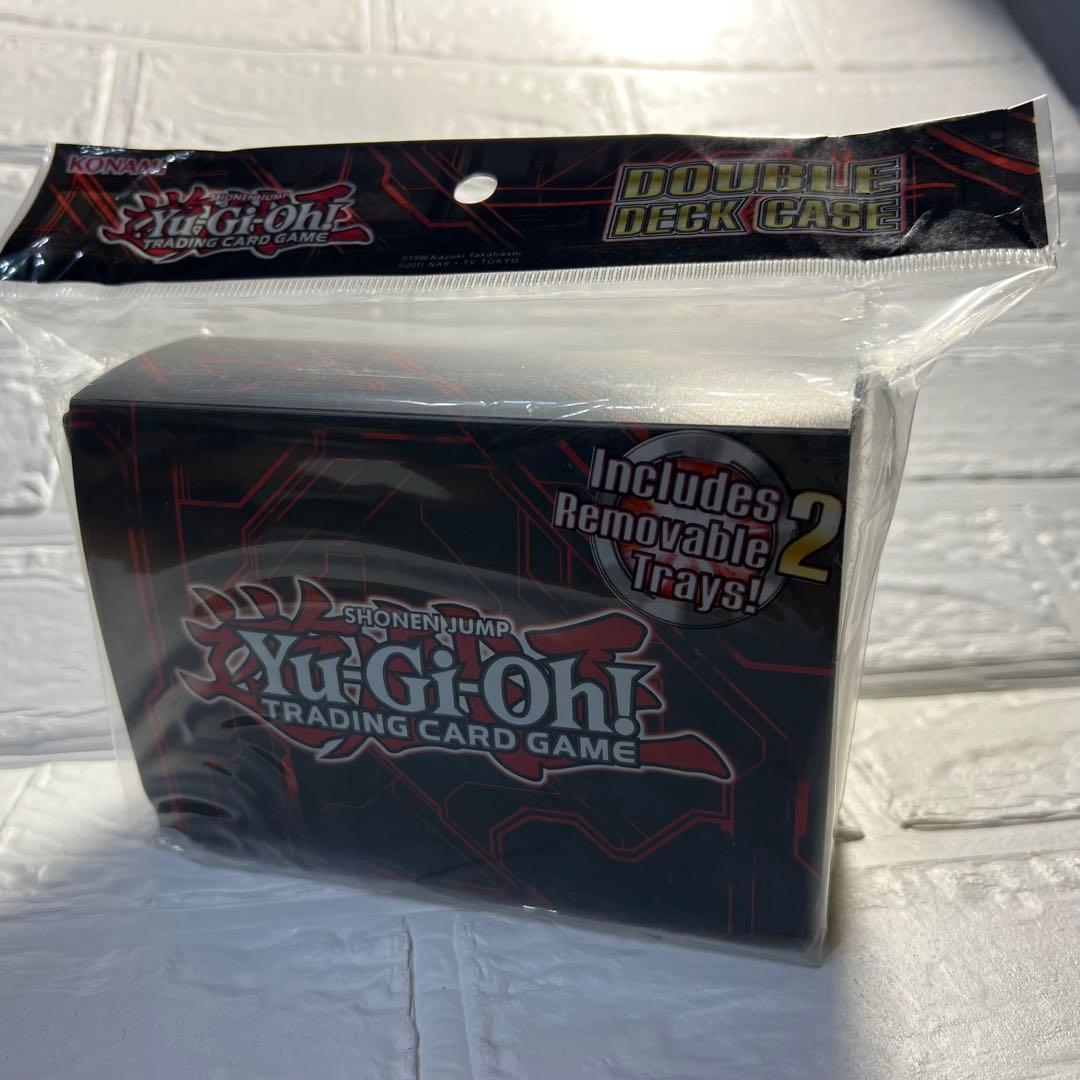 【未開封】遊戯王 ダブルデッキケース 赤 double deck case