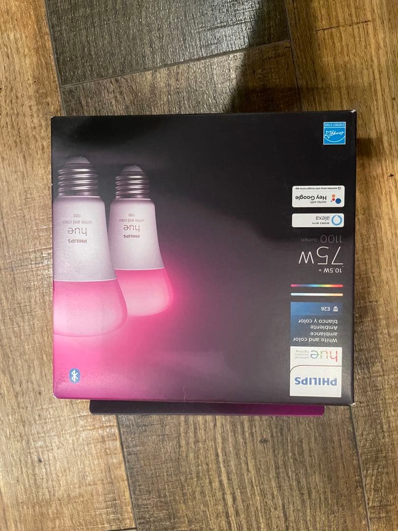 Philips Hue 75W Bluetooth LED電球　2個セット