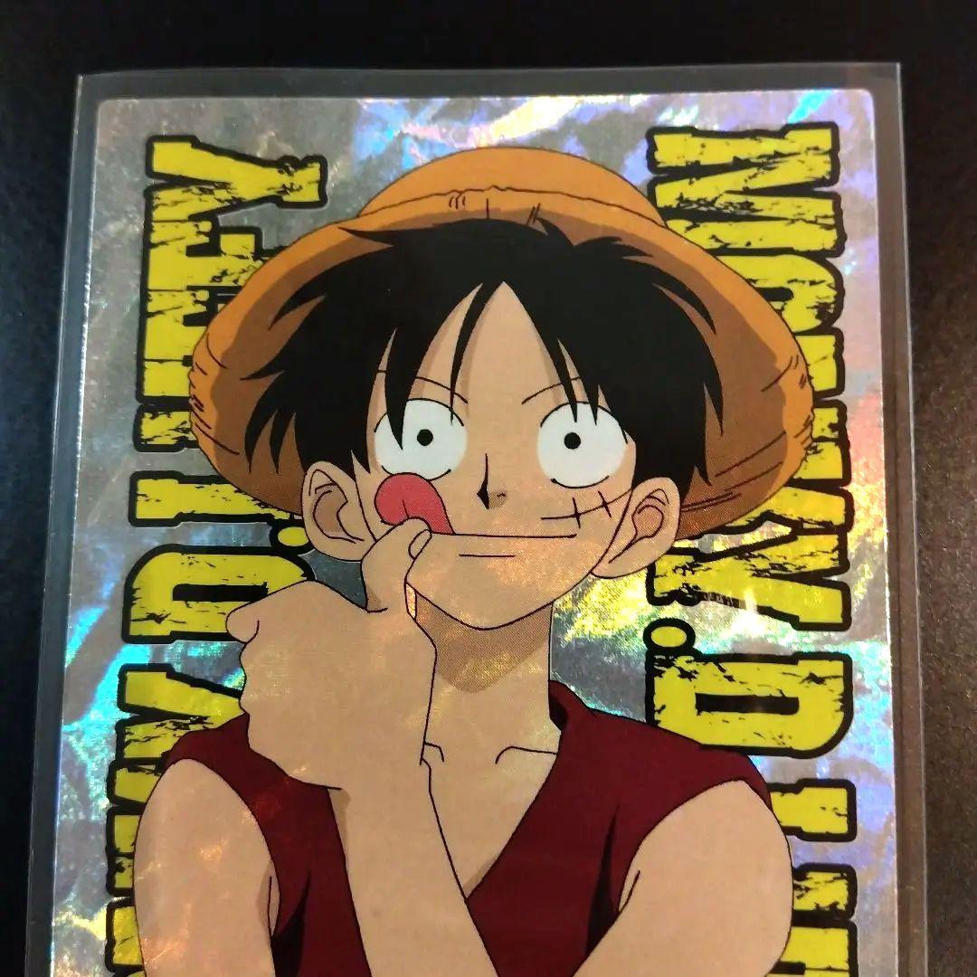 ONEPIECE アマダ ステッカーコレクション ルフィ SP10 レア 希少