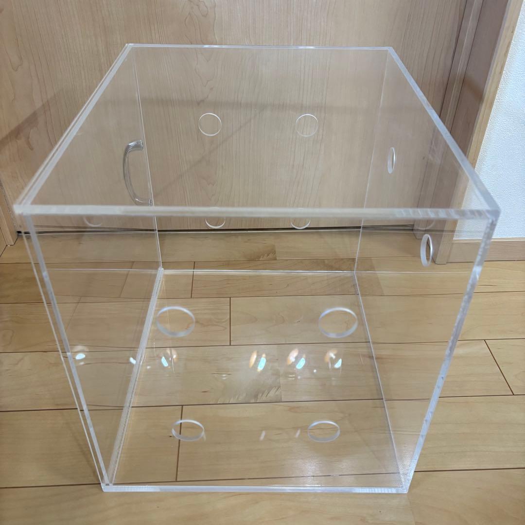 鳥かご アクリルケース　スライド式 W385×H360×D330