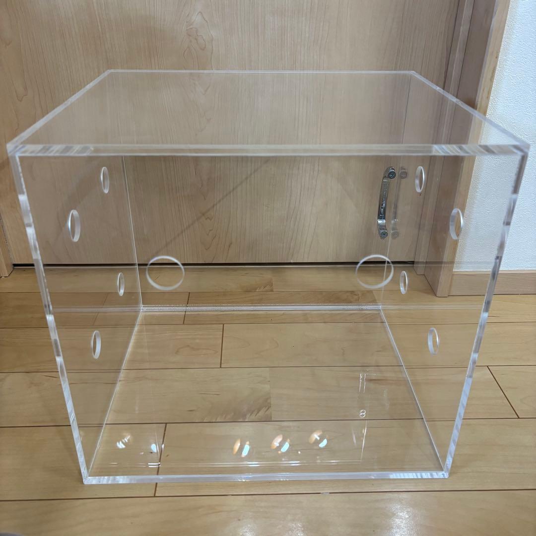 鳥かご アクリルケース　スライド式 W385×H360×D330