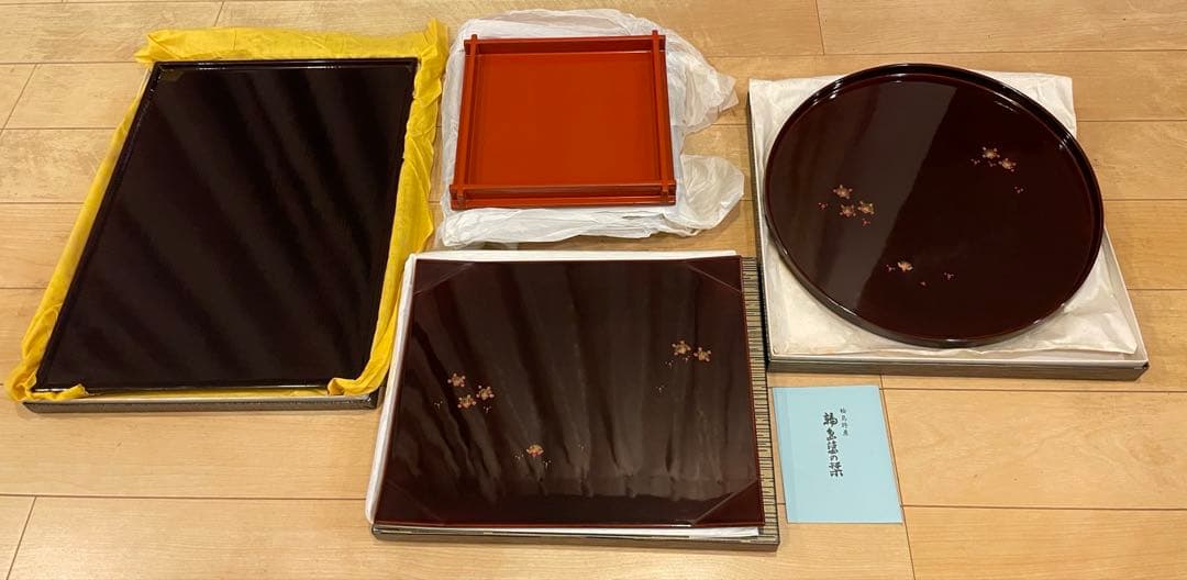 輪島塗　漆器 膳 お盆　セット