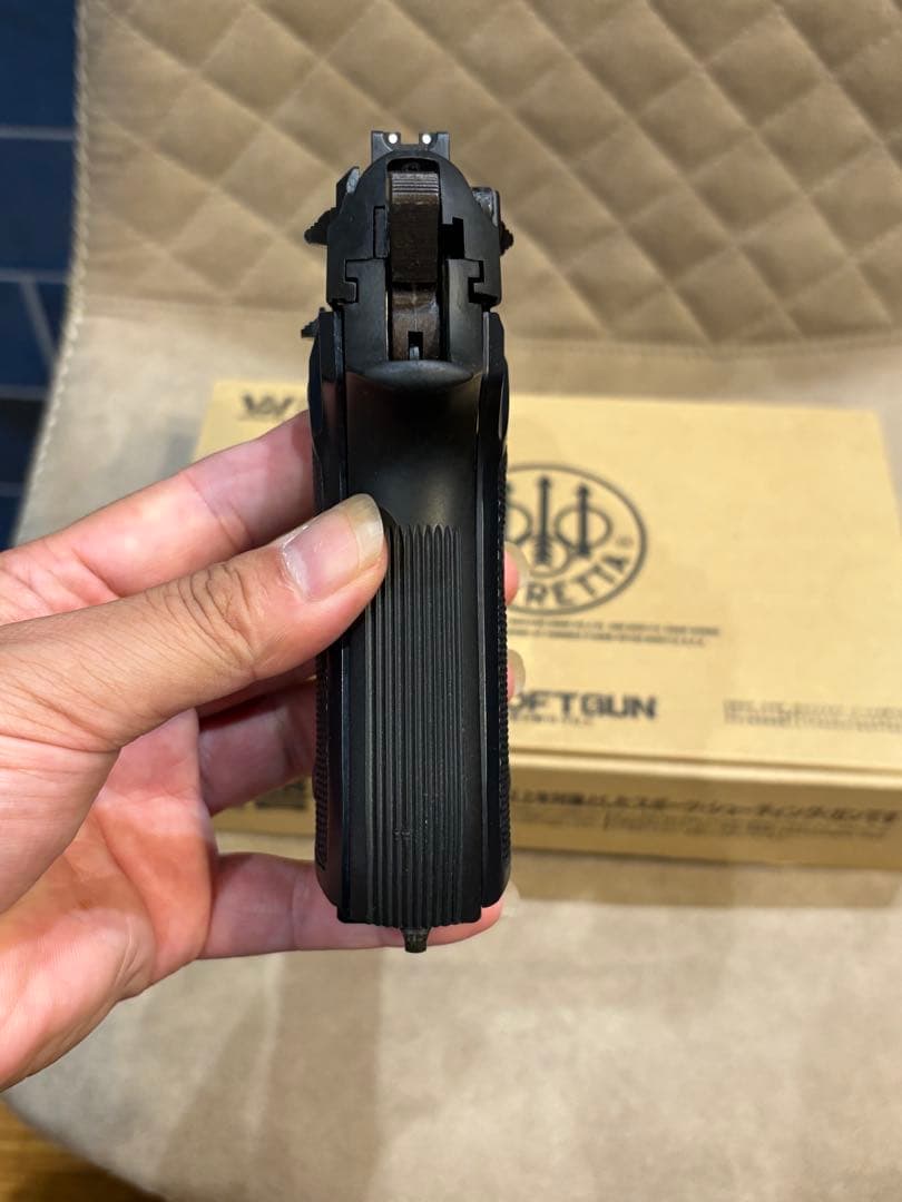 ※ジャンク ウェスタンアームズ ベレッタM92FS カーボンブラック HW